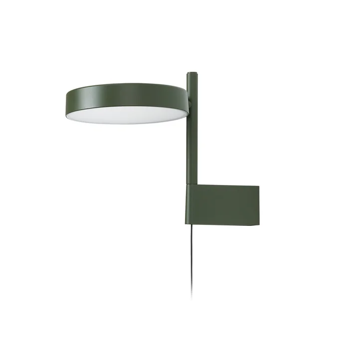 Wästberg - w242 Pastille alu LED Applique br1, vert olive RAL 6003