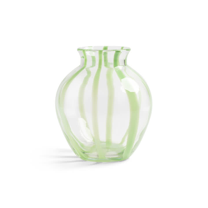 klevering-Yogu-stripe-Vase-gruen