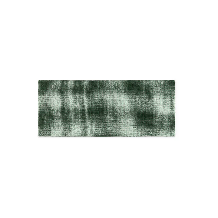 Normann Copenhagen - Tapis Flick 80 x 200 cm, off white / vert foncé