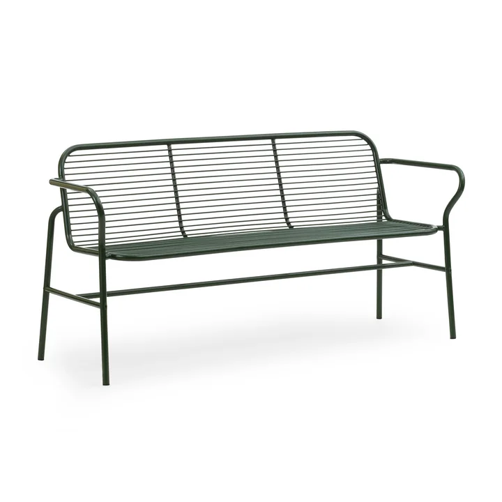 Normann Copenhagen - Vig Dining Bench, vert foncé