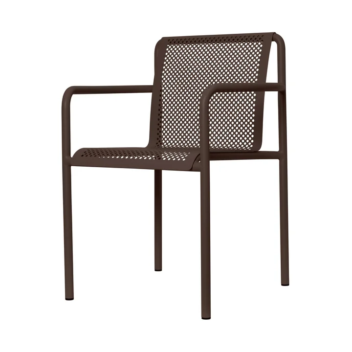 Ferm Living - Dapple Fauteuil de jardin, dark chocolate