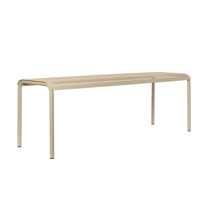 Ferm Living - Dapple Banc de jardin, 130 cm, cachemire