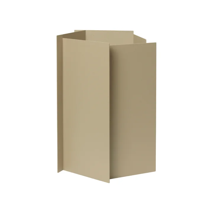 Ferm Living - Fragma Pot à plantes, Ø 27,5 x H 39 cm, cashmere