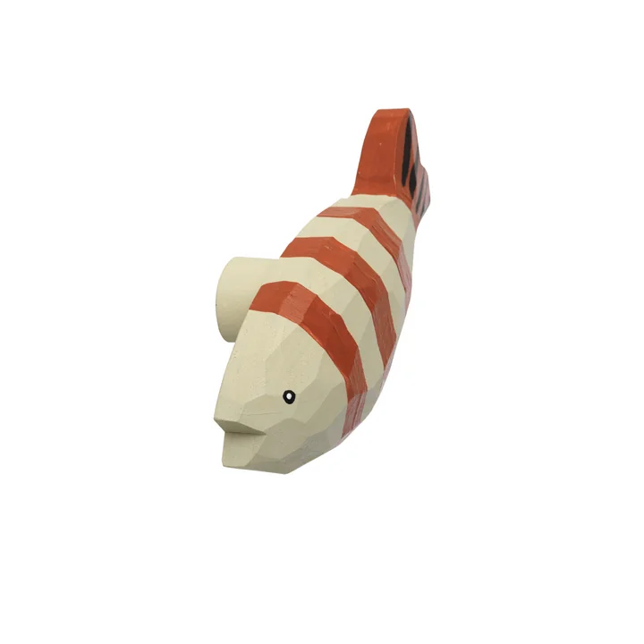 Ferm Living - Crochets Habour, bandes de poisson, baked clay / light cele