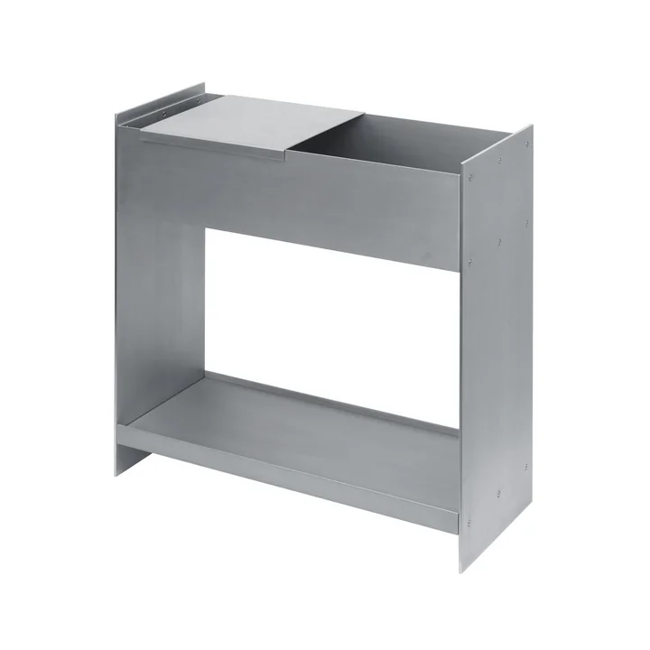 Ferm Living - Lager Plant Box avec plateau, aluminium