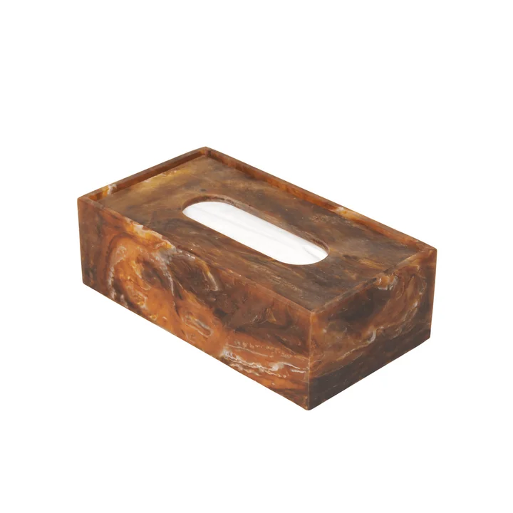 Ferm Living - Boîte de mouchoirs Mist, sugar kelp