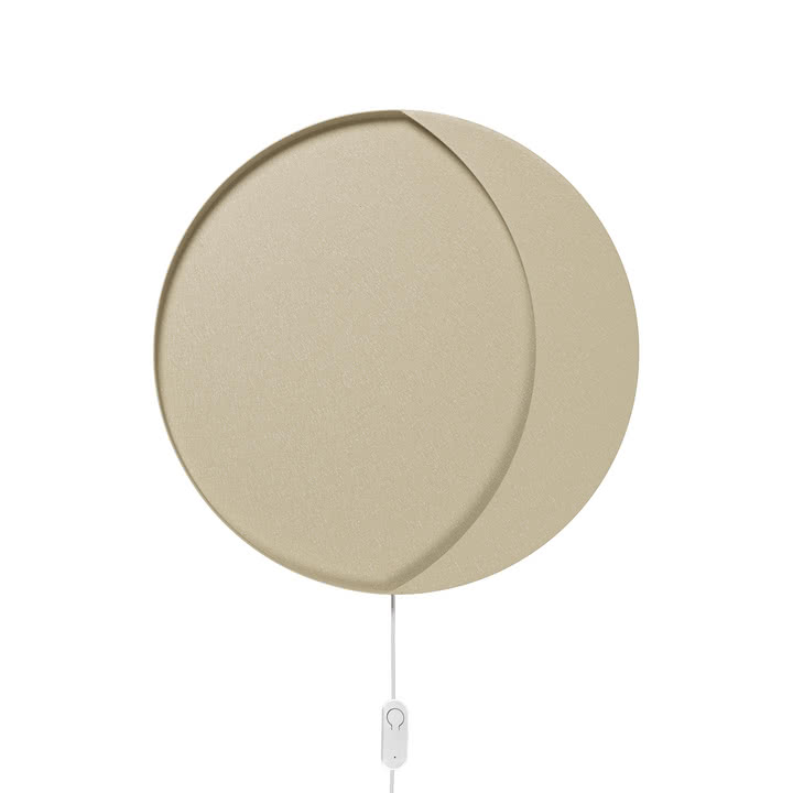 Ferm Living - Applique Neba, Ø 45,5 x H 3 cm, cashmere
