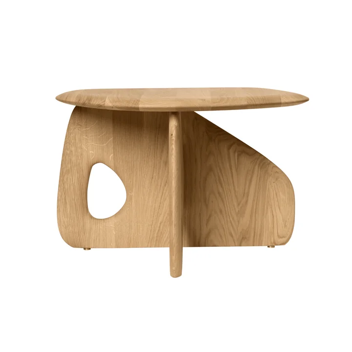 Ferm Living - Oar Coffee Table 50, chêne naturel, 58,5 x 40,2 cm