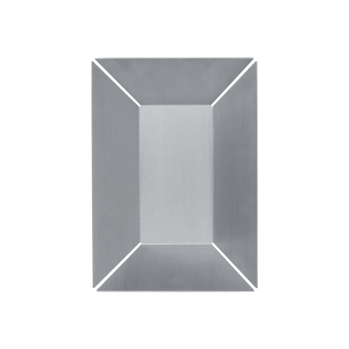 Ferm Living - Press Plateau, high, 21 x 30 cm, argenté
