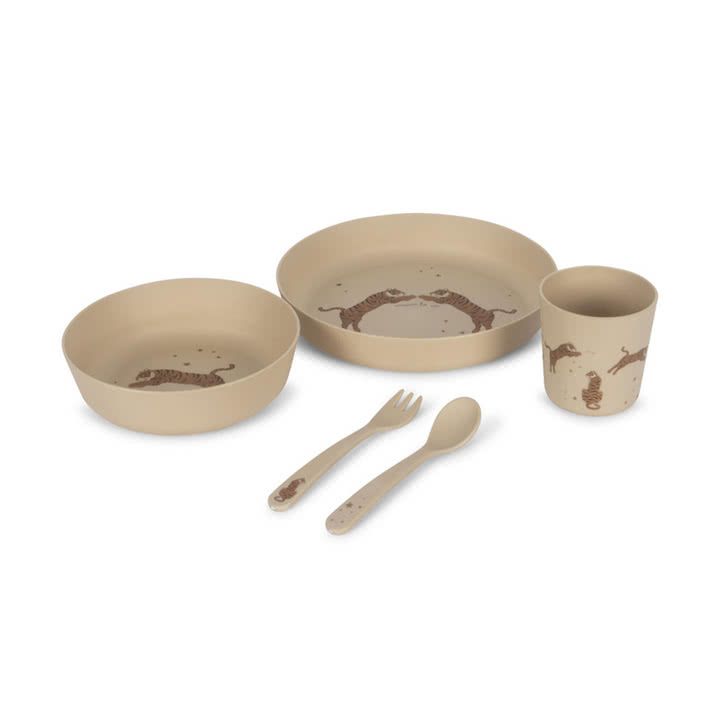 Konges Sløjd - Set de vaisselle PLA, tigre