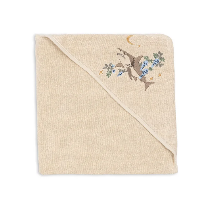 Konges Sløjd - Terry serviette à capuche, summer sand