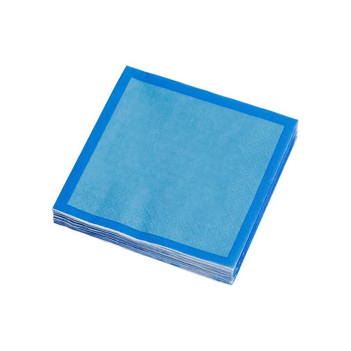 iittala - Serviette en papier solaire, 33 x 33 cm, electric blue