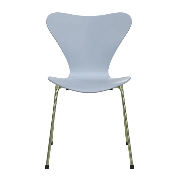 Fritz Hansen - Série 7 chaise non rembourrée, rainbow / 7:14 AM bleu (Special Edition 2025)