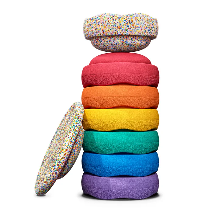 Stapelstein® - Rainbow Set complete classic, multicolor (7er-Set)