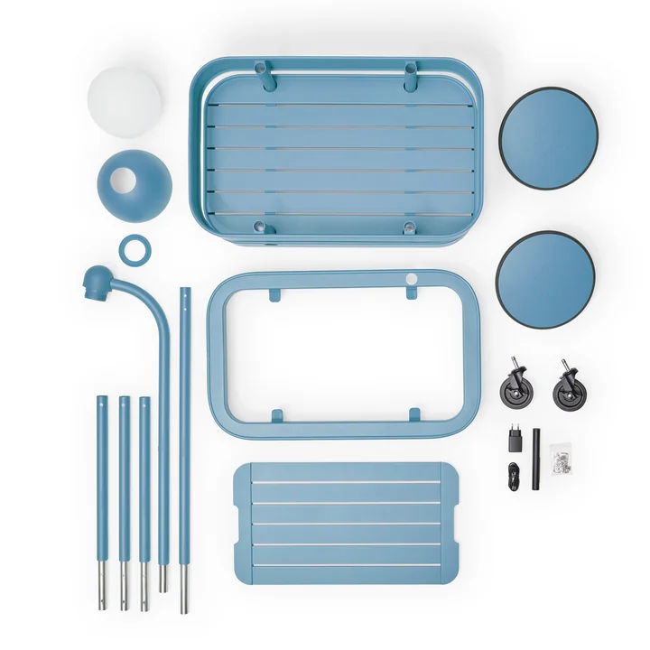 Fatboy - Jolly Chariot de service, wave blue