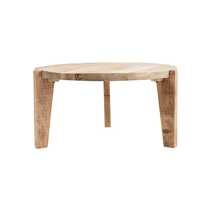 House Doctor - Bali table basse, Ø 80 x H 40 cm, mangue naturelle