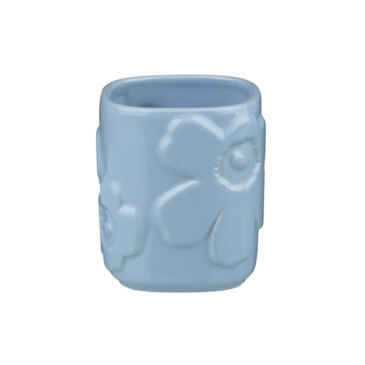 Marimekko - Unikko gobelet pour dentifrice, sky blue