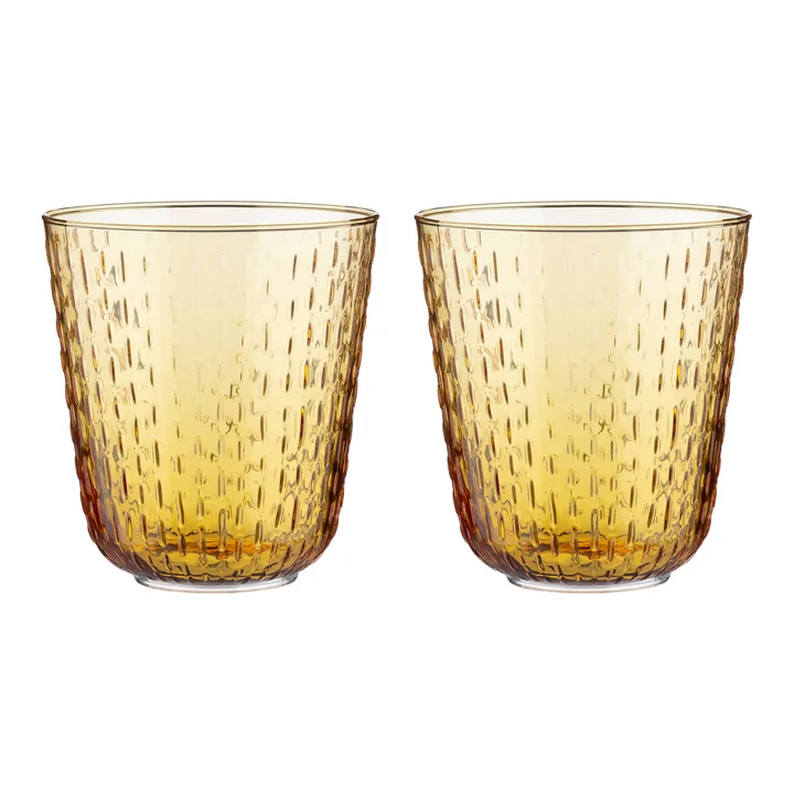 Marimekko - Syksy Verre, 360 ml, honey (lot de 2)