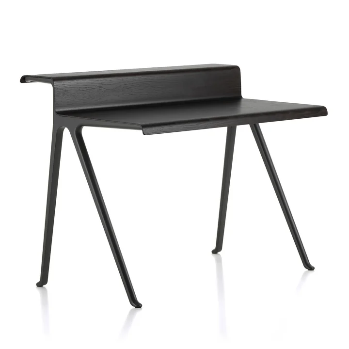 Vitra - Courier Bureau, chêne foncé / noir profond