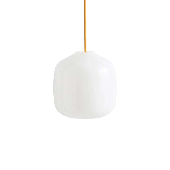 HAY - Buoy Glass suspension, Ø 20 cm, amber yellow