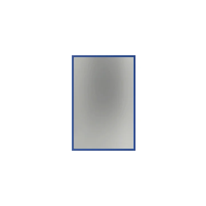 Nichba Design - miroir mural small, 75 x 50 cm, bleu