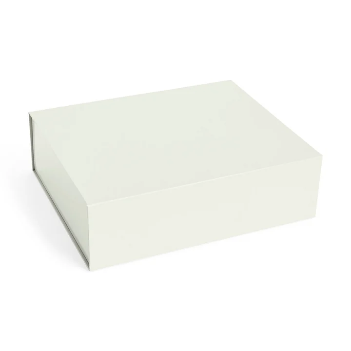 HAY - Colour Boîte de rangement magnétique L, chalk white