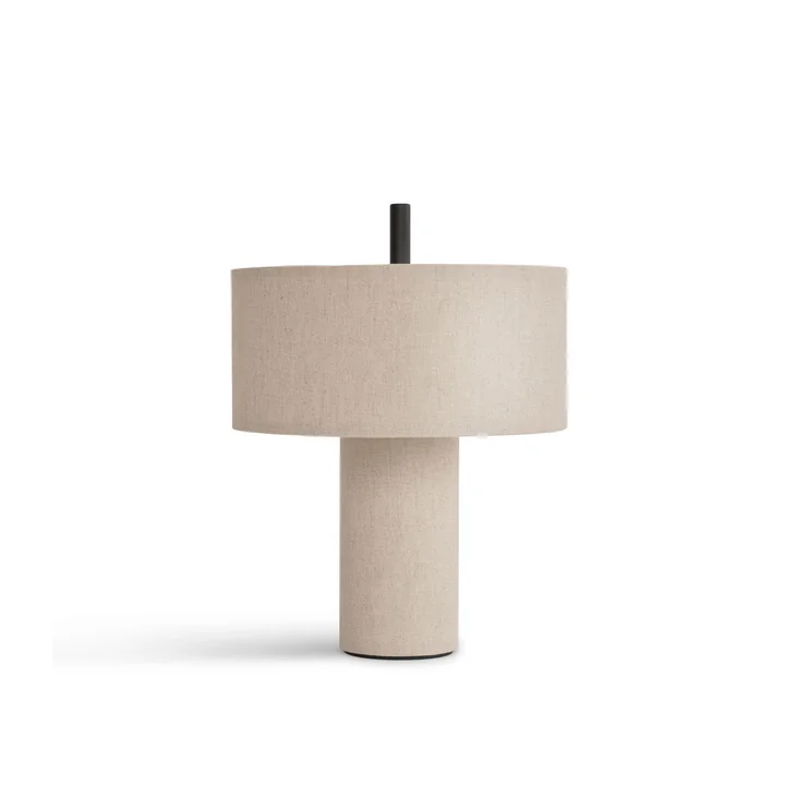 New Works - Margin Lampe de table LED portable avec batterie, beige