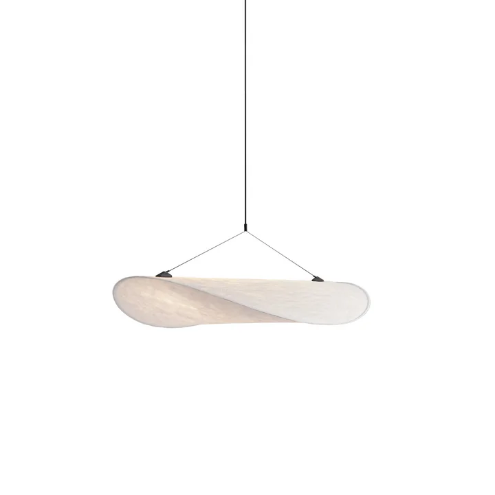 New Works - Tense LED Lampe suspendue, 55 cm, blanc