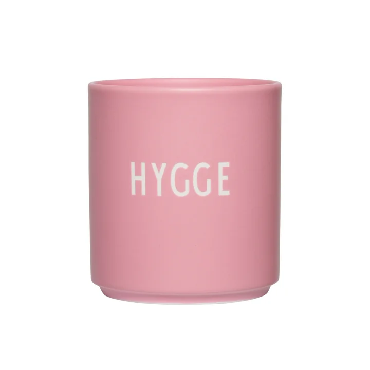 Design Letters - AJ Favourite Tasse en porcelaine, Hygge / pink