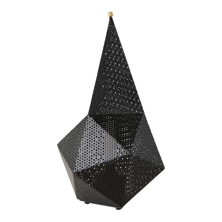 Bagdad Portable accu light, soft black semi matt (EU) de Gubi