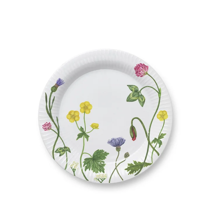 Hammershøi Summer, Assiette, Ø 22 cm, wild flowers de Kähler Design