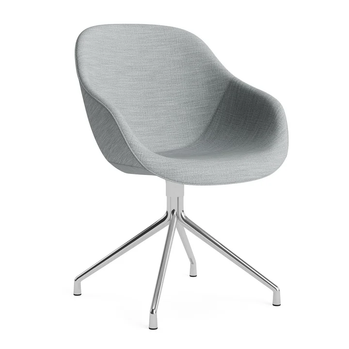 HAY - About A Chair AAC 121 , aluminium poli / Remix 123 gris