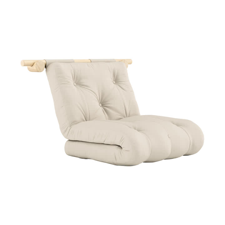 Karup Design - Hooked 75 Lit-canapé avec matelas Bravo 75 x 200 cm, beige