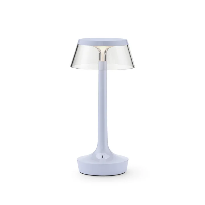 Flos - Bon jour Unplugged Lampe de table à accu, Color Tune, faded blue