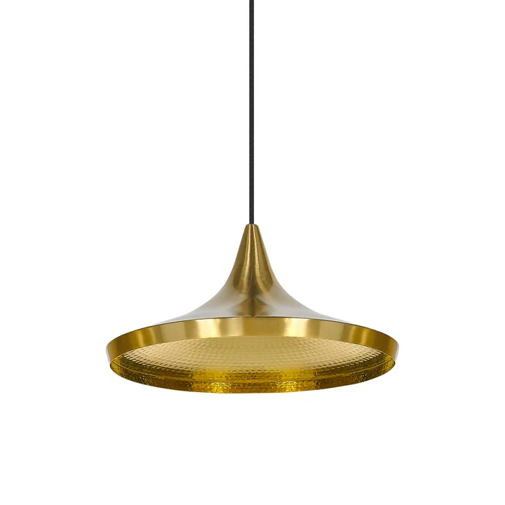Tom Dixon - Beat Light Wide LED Suspension, laiton