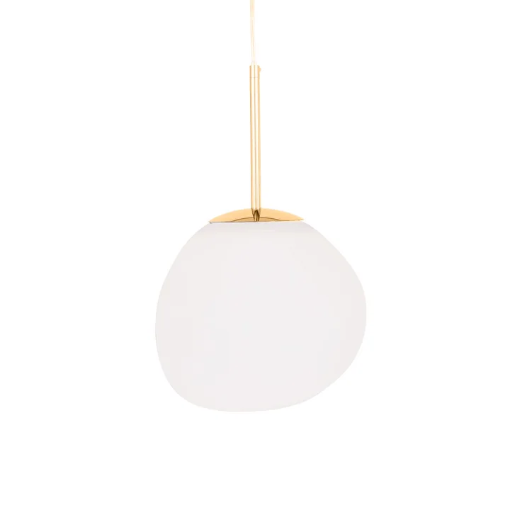 Tom Dixon - Melt Mini lampe LED suspendue, opale / or
