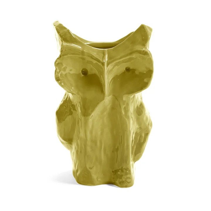 Serax - After Midnight Vase Owl L, jaune