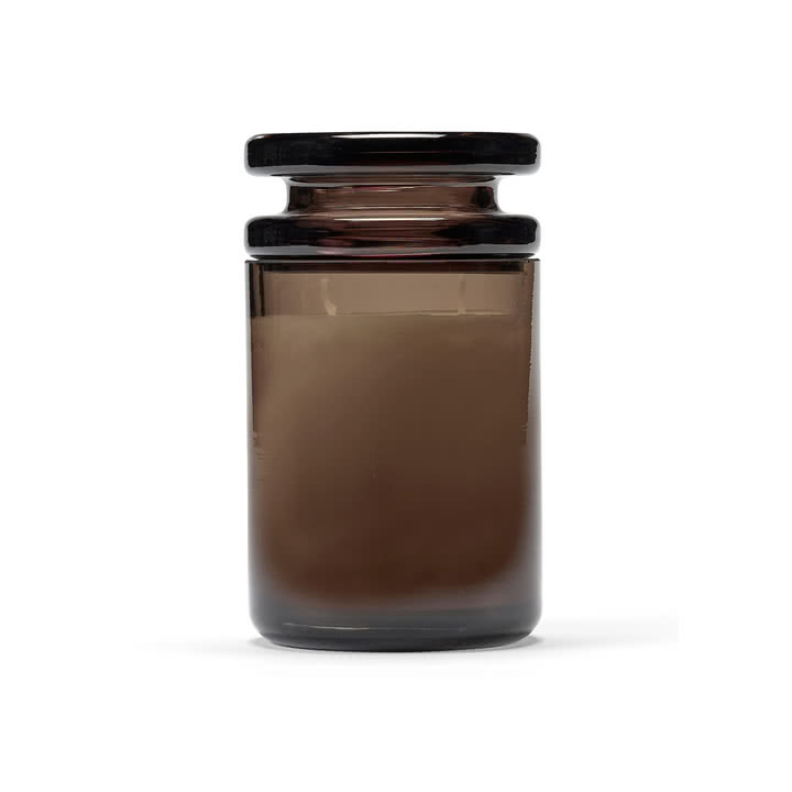 Serax - Bougie parfumée avec couvercle Zephyr M, brun foncé
