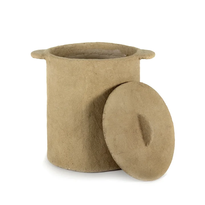 Serax - Earth Pot avec couvercle M, brun