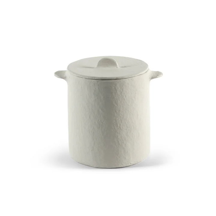 Serax - Earth Pot avec couvercle S, blanc