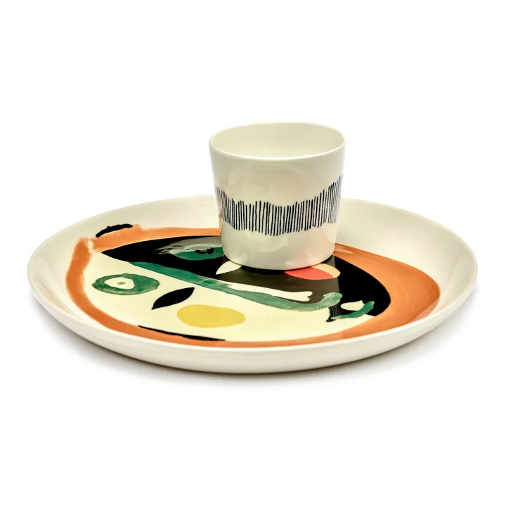 Serax - Feast Face 1 assiette M, mix