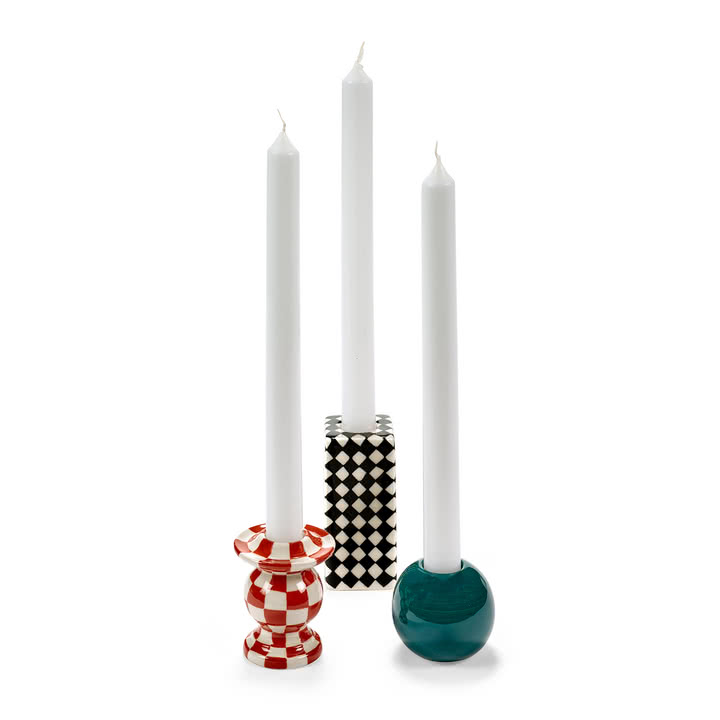 Serax - Les Objets Mouleversants Bougeoir, mix (set de 3)