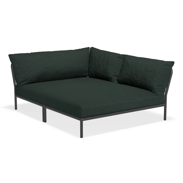 HOUE - Level 2 Cozy Sofa, à droite, dark grey / alpine