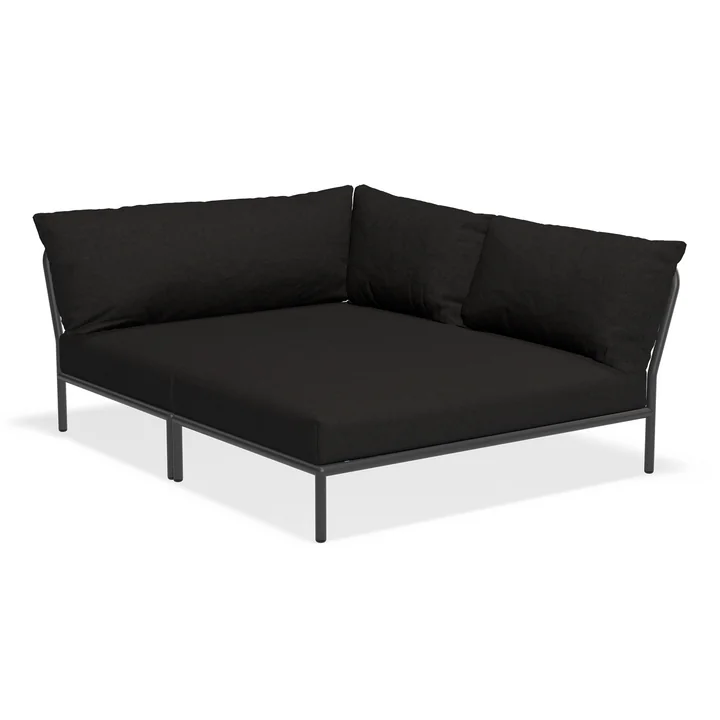 HOUE - Level 2 Cozy Sofa, à droite, dark grey / charcoal