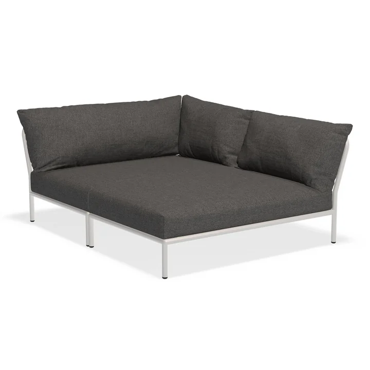 HOUE - Level 2 Cozy Sofa, à droite, muted white / dark grey basic