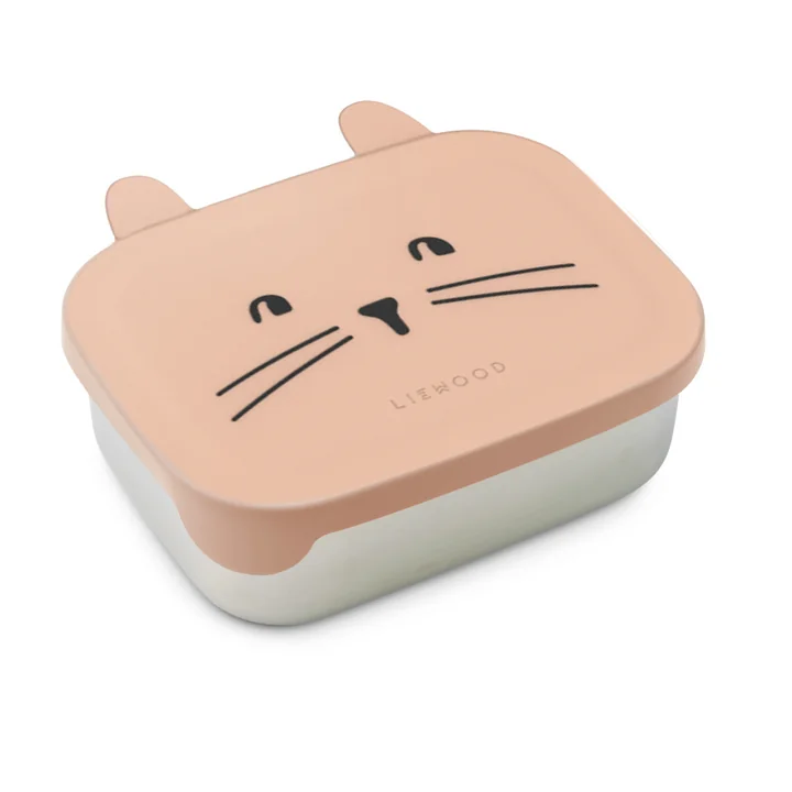 LIEWOOD - Arthur boîte à lunch avec couvercle, acier inoxydable, lapin, pale tuscany