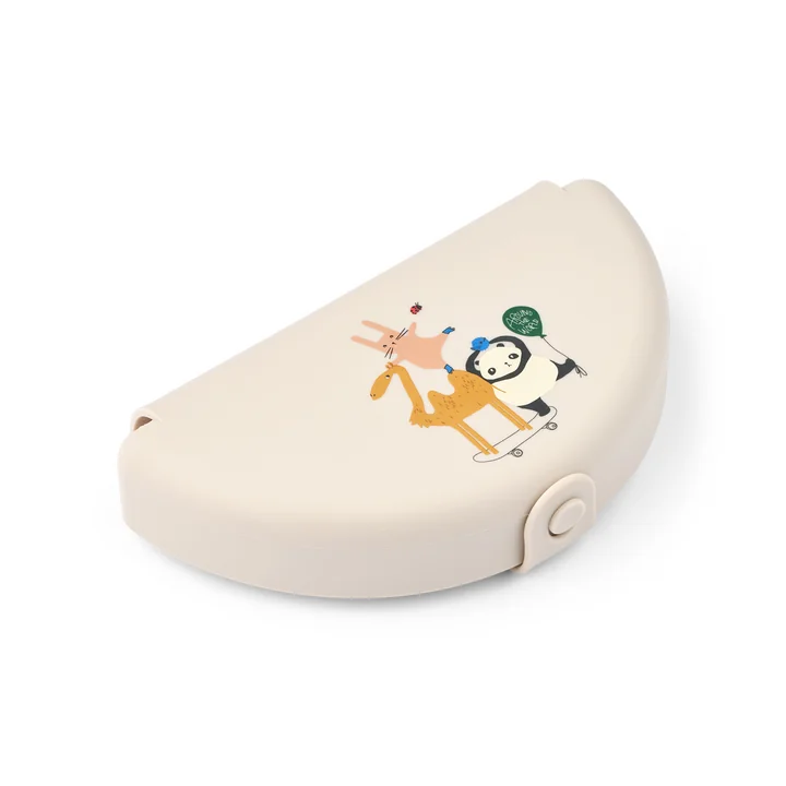 LIEWOOD - Boîte à goûter Eugene, Around the world, sandy