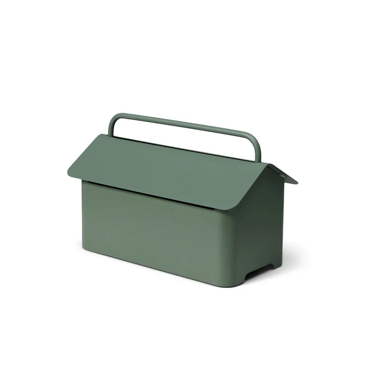 Pedestal - Cable Villa, 35,5 x 23 cm, vert mossy