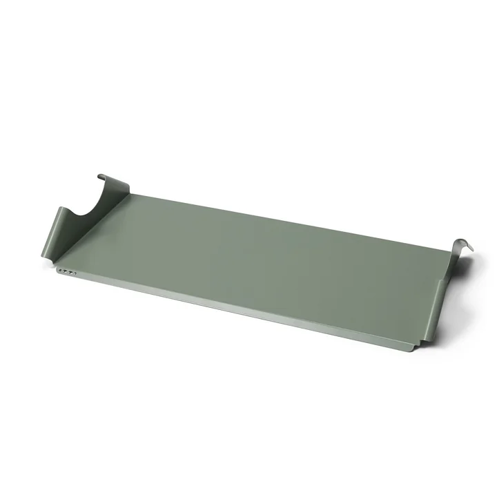 Pedestal - Moon Tray Shelf, vert mossy