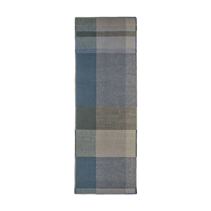 nanimarquina - Nuance tapis/couloir de laine, 80 x 240 cm, denim